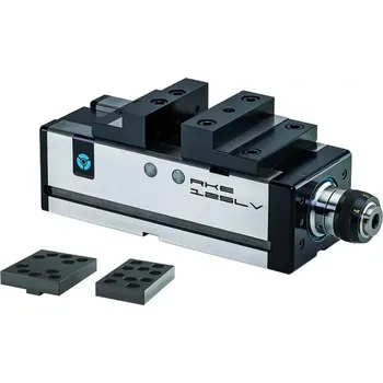 Svěrák Strojní NC svěrák Röhm RKE-LV 125 s mechanickým posilovačem (ROHM180465)