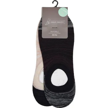 Dámské ponožky 98004 39-42 Olet ponožky unisex sneaker sportovní 2 páry v balení