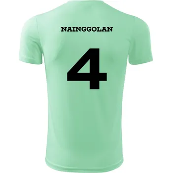 Dětský fotbalový dres Nainggolan - Barva: mátová, Velikost 8let