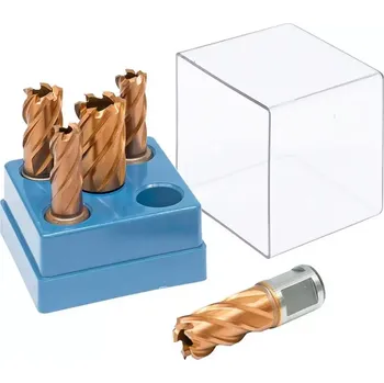 Vrták Jádrové vrtáky Bernardo HSS-Vario PLUS KBK 14/18/22 mm, 5ks (hl. vrt. 55 mm) (BER411112)