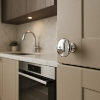 Nábytkové kování Interex Knopka CIRCLE / Lesklý chrom