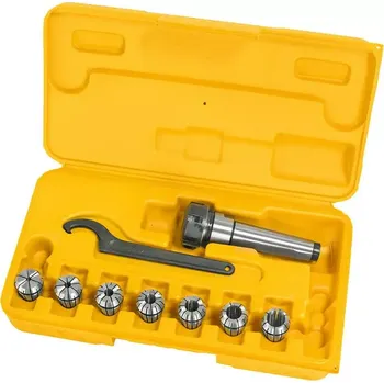 Příslušenstí k soustruhu Kleštinový upínač Bernardo MK 3 a sada kleštin ER 25 3 ÷ 16 mm (BER261003A)