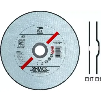 Řezný kotouč Řezací kotouč EHT 125-2,4 A 30 N SG-ALU/22,23. PFERD - SG-ELASTIC (PF4007220617786)