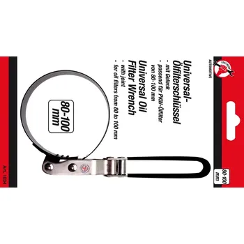 Sada nářadí Klíč na olejové filtry Kraftmann průměr 80 ÷ 100 mm BGS101034 (BGS101034)