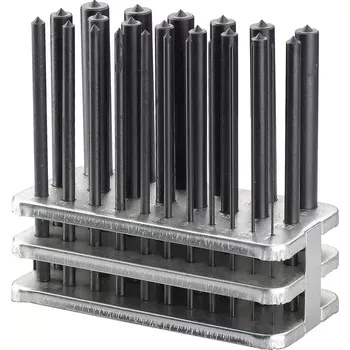 Ruční sekáč Vyrážeče Bernardo 1 ÷ 13 mm (Sada 25 dílů) (BER461028)