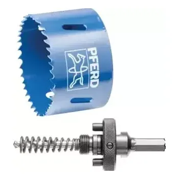 Vrták Děrovací pila HSS pro kruhové otvory 68 mm Pferd SET HLS 68 (Sada 2 dílů) (PF4007220244630)