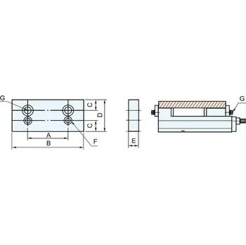 Příslušenstí k soustruhu Čelisti LJ 160 - 2 ks (BER283022)