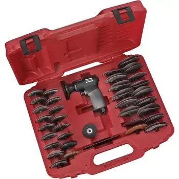 úhlová bruska Pneumatická pistolová bruska Atlas Copco G2302 KIT s příslušenstvím v kufru (AC8423031215)