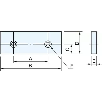 Příslušenstí k soustruhu Čelisti měkké základní FJ 1601 - 2 ks (BER283036)