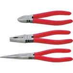 Sada kleští s leštěnou hl avou 3 ks, plastové pouzd ro, v kartonové krabici F ORMAT