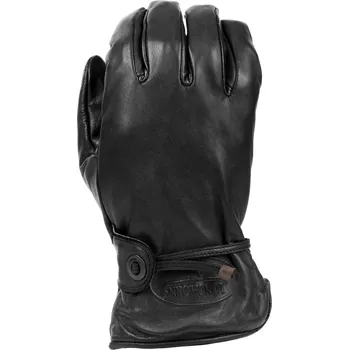101INC Rukavice RODEO LONGHORN kožené ČERNÉ velikost: XL