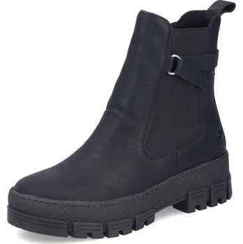 Dámské kozačky Dámská kotníková obuv RIEKER Y0212-00 černá W5 40