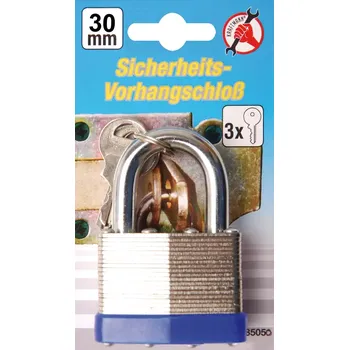 Visací zámek Bezpečnostní visací zámek Kraftmann BGS1085030 - 30 mm (BGS1085030)