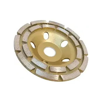 Brusný kotouč Diamantový hrnkový brusný kotouč pr. 125 mm Fartools 115889 - dvouřadý, na beton (WOLFFRT115889)