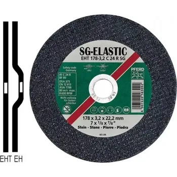 Brusný kotouč Řezací kotouč EHT 150-3,0 C 24 R SG/22,23. PFERD - SG-ELASTIC (PF4007220163047)