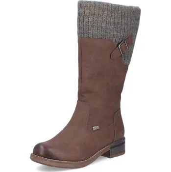 Dámské kozačky Dámské kozačky RIEKER 94692-24 hnědá W5 41