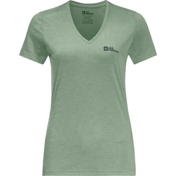 Dámská móda Tričko Jack Wolfskin Eucalyptus 1151752 14 (L)