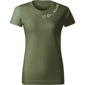 Dámské tričko Dámské tričko, Tým nevěsty Khaki M