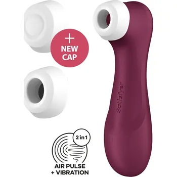 Vibrátor Stimulátor klitorisu SATISFYER PRO 2 GENERATION 3 vínový - s kupónem KUP15 cena 676 Kč + extra diskrétní expedice