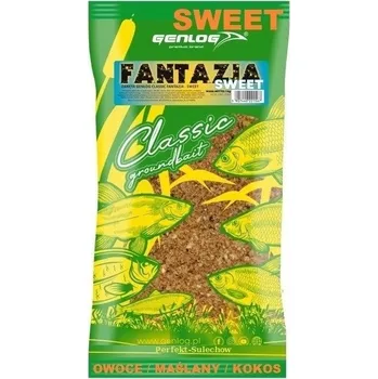 Návnadová surovina Genlog krmítková směs fantazia sweet 1kg