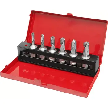 Vrták Vrták HSS 6-13 mm (upnutí WELDON), sada 6 dílů (BER411103)