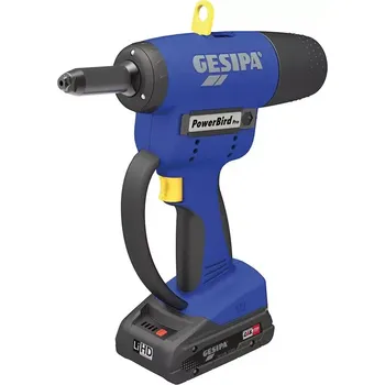 Nýtovací pistole Aku nýtovací kleště Gesipa PowerBird Pro Gold Edition (2,0 Ah) (GES1679666)