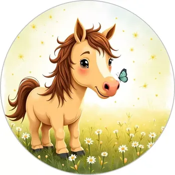 Jedlá dekorace na dort Obrázek Jedlý papír na dort Poník