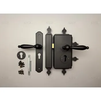 chytrý zámek Krabicový zámek pro vstupní dveře P s klikou 106