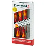 Sada šroubováky VDE a zko ušečka napětí PZ 6 ks. FO RMAT