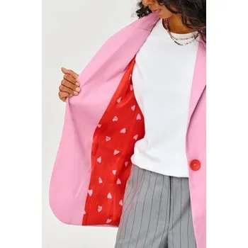 NAOKO Sako Lovely Universe Růžová Regular Fit L