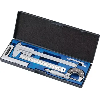 Mikrometr Měřidla Bernardo (Sada 4 díly) (BER311046)