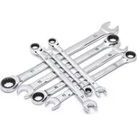 7 ks. Sada metrických ráčnových klíčů 120XP - 8, 1 (SATAST08043U)