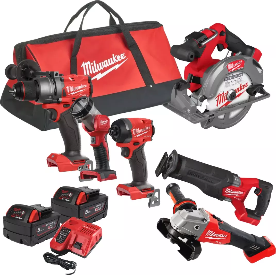 Sada aku nářadí Milwaukee M18 FPP6G3-502B, 4933498658 (MI4933498658)