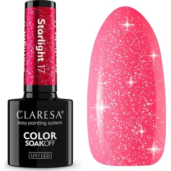 Lak na nehty Gel lak CLARESA® Starlight 17, 5g