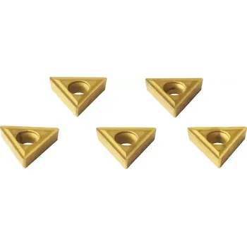 Pracovní nůž Sada vyměnitelných destiček TiN pro vrtací tyče (5ks) 12 a 16 mm - 10 ks (BER442036)