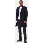 BOSS Vlněný kabát Hyde 50549187 Tmavomodrá Slim Fit 48