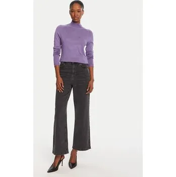 Dámské oblečení LOLA CASADEMUNT Rolák LF2515007 Fialová Regular Fit XS