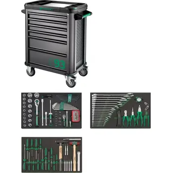 Dílenský vozík s nářadím Stahlwille TTS 93 + sada 135 dílů nářadí (STAHL98830114)