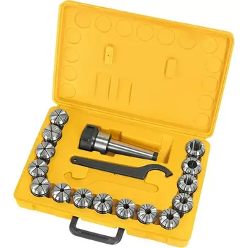 Kleštinový upínač se sadou kleštin, MK 4 - 15 kusů (BER261007)