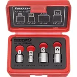 Sada adaptéry zvětšovací / redukční 1/4" - 1/2" 4 ks. FORMAT (EDE61080400)
