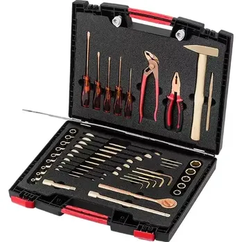 Sada nářadí Základní nářadí Basic v kufříku Gedore 7250027S-K Nejiskřivé (ATEX) (Sada 45 dílů) (GED7250027S-K)