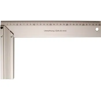 Úhloměr Příložný úhelník Kraftmann 300 mm BGS1050885 (BGS1050885)