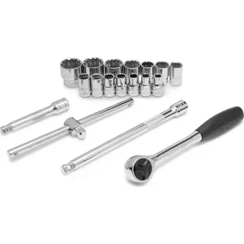 Gola sada 18 ks. Sada metrických nástrčných hlavic s 12 hrot (SATAST09203SJ)