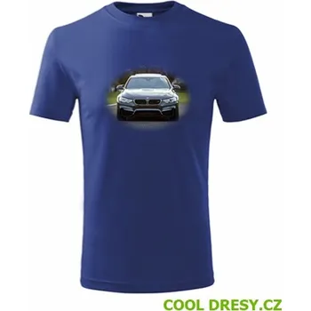 Dětské tričko s BMW 2 - Barva: královská modrá, Velikost 6let