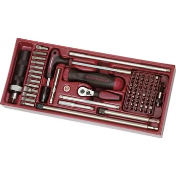 COMPLETO - souprava bitů 1/4'+5/16' s příslušenstvím 85ks KRAFTWERK (KRAF-KR-4900-19B)