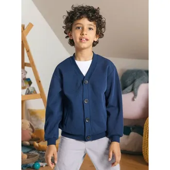 Chlapecká mikina Sinsay - Mikina na knoflíky - námořnická modrá - 341FC-59X - 341FC-59X-104