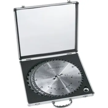 Pilový kotouč Sada pilových kotoučů (3ks) 250 mm, v hliníkovém kufru (BER171651)