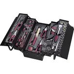 Souprava nářadí 1/4" + 1/2" Kraftwerk KR-206 v kovové výklopné base (106 ks) (KRAF-KR-206.000.000)