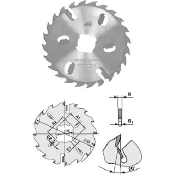 Pilový kotouč Pilový kotouč s SK průměr 400 x 4,0/2,8 x 80 – 24+4 FZ, typ 22 5394.1 (PI2253941040)