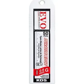 Pracovní nůž Odlamovací čepele BGS45GB50EVO 0,60/18 mm, 7 segmentů, 50 ks (BGS45GB50EVO)